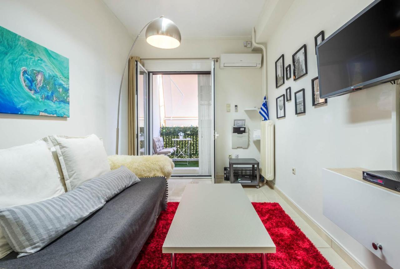Adorable Flat For 4 Ppl In Kolonaki Lägenhet Aten Exteriör bild
